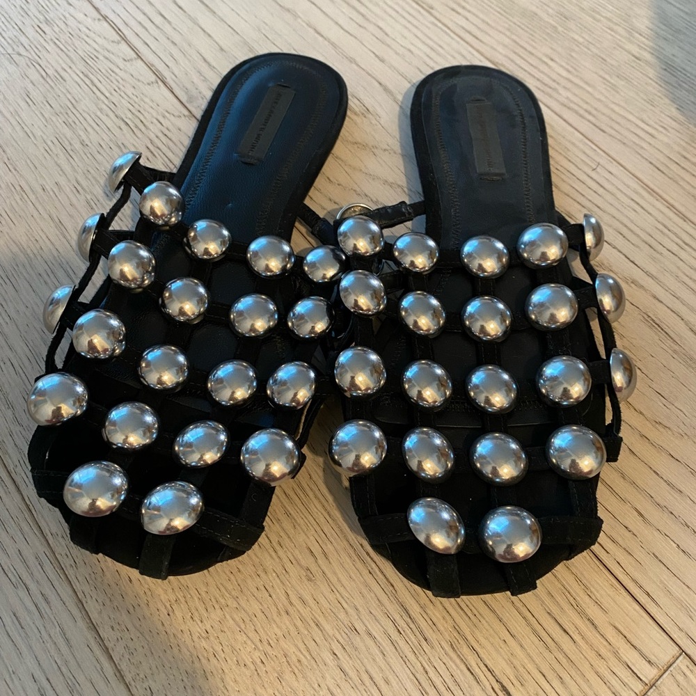 Alexander Wang Amelia Sandals in suede